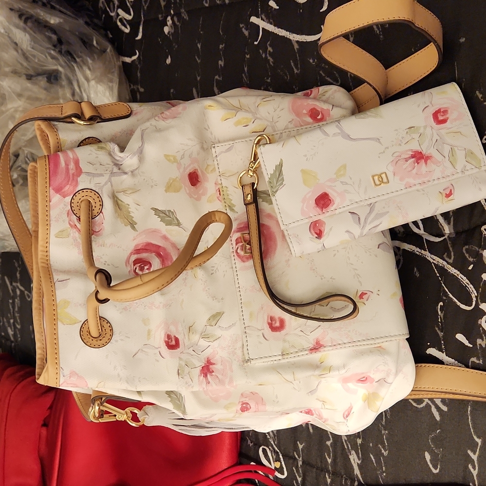 Backpack purse with wallet